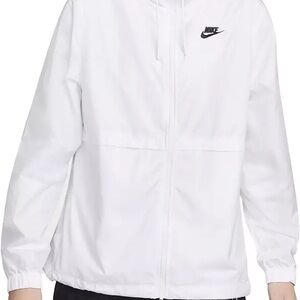 Nike Women's Sportswear Essential Repel Woven Jacket Sz L - see photos